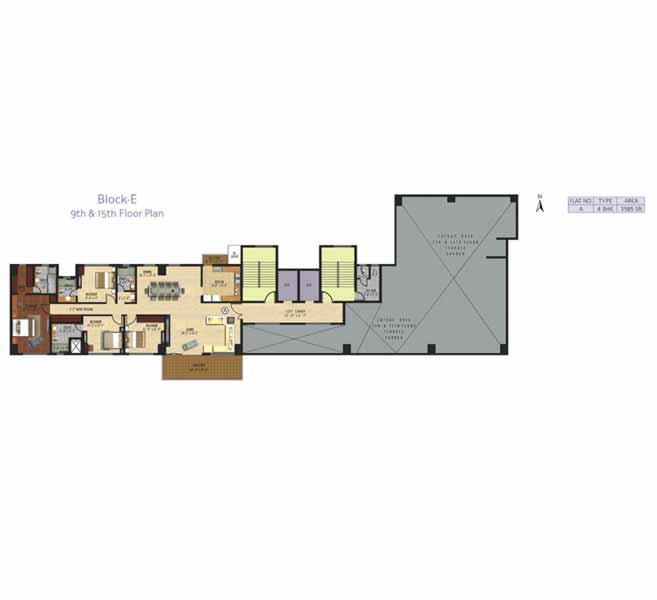 Ideal Exotica Floor Plan Block E-06