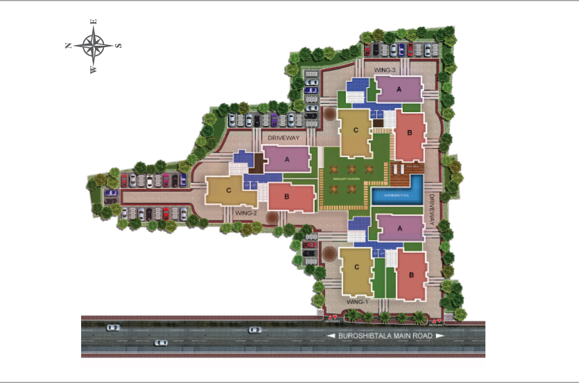 Ideal Paradiso site plan