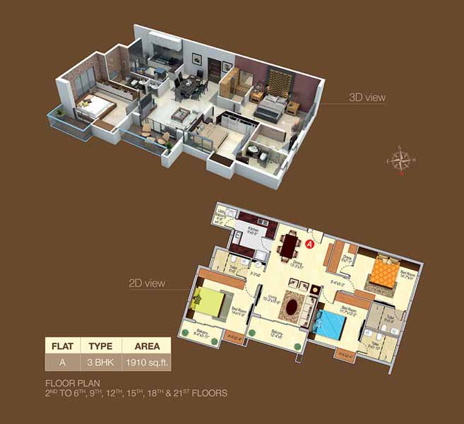 Ideal Royale Floor Plan A-01
