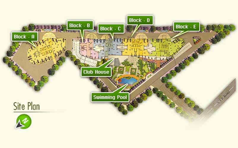 Ideal aquaview - site plan map